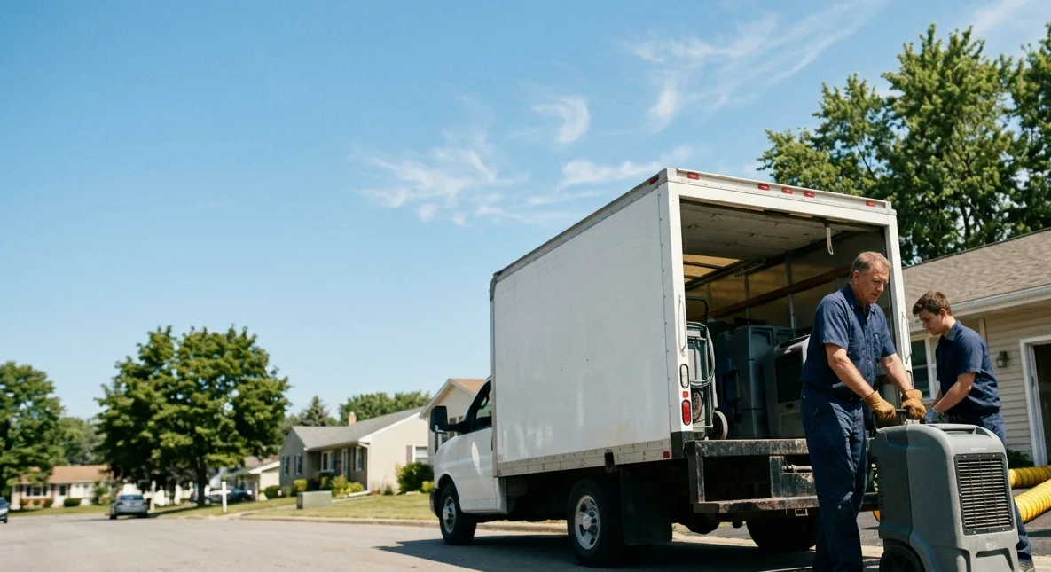 Water Damage Cleanup in Petersburg, IN near me